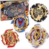 SuperBlade BeyBlade Set - Beyblade set met Arena - voor kinderen - Met Launchers - 4 verschillende tollen - Multicolor