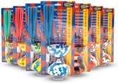 Juggle Dream Diabolo set Rubber professional met aluminium stokjes