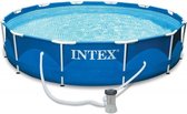 Intex Metalen Frame Zwembad - Opzetzwembad - Ø 305 x 76 cm - Rond