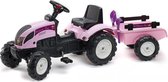 Rijdend | Tractoren & Accessoires - Tractor Pink + Acc. Set 2/5