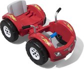 Step2 Zip N' Zoom Pedal Car in Rood - Rode Trapauto - Felrood pedaalvoertuig met voorwielaandrijving