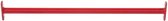Duikelstang Rood 125 cm + Bevestigingsmateriaal