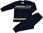 Fun2Wear - Pyjama Politie - Navy Blauw - Maat 116 - Jongens, Meisjes