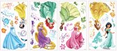 RoomMates Disney Prinsessen - Muurstickers - Multi