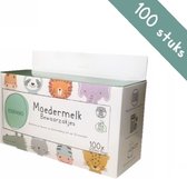 100 stuks - Moedermelk bewaarzakjes - Borstvoeding zakjes - BPA Vrij - Transparant - 250 ml inhoud - Voordelig - hersluitbaar - Recyclebaar