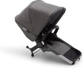 Bugaboo Donkey 3 Twin bekledingsset compleet - Aluminium - Gemȇleerd grijs/Gemȇleerd grijs