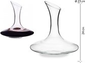 Decanteer Karaf Kristal – Decanteerkaraf Wijn – Decanter – Decanteerkan – Wijnkaraf – Wijnschenker – Wijnkan – Rode Wijn Karaf – 2 Liter – 2L