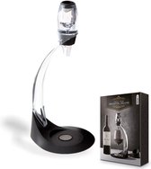 MikaMax Magic Wijn Decanteerder Deluxe - Incl. Standaard en Zeef - Vaatwasserbestendig - Decanter - Wijn Beluchter - Wijn Cadeau - Wijn Accessoires