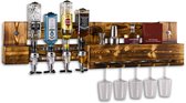 KY Design® Muur Bar - Minibar - Bardispensers - Drankdispensers -  Wijnrek - Baraccessoires - Keuken - Handgemaakt