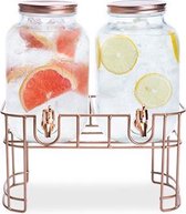 Cosy&Trendy Sapdispenser set op standaard - 2x 3,5 liter