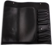 Burgvogel Messenfoudraal - Roltas - Zwart - Vegan Leather - 9 vaks