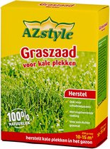 ECOstyle Graszaad Herstel Snelkiemend Gazon Gras – Herstelt kale plekken – Vogelwerende Coating – Geschikt voor Zon- en Schaduw Gazons - Snelle Kieming – 10 – 15M² – 250 GR