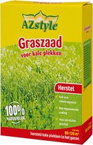 ECOstyle Graszaad Herstel Snelkiemend Gazon Gras – Herstelt kale plekken – Vogelwerende Coating – Geschikt voor Zon- en Schaduw Gazons - Snelle Kieming – 80 - 120M² – 2 KG