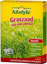 ECOstyle Extra Graszaad Herstel - Inzaaien van Kale Plekken en Beschadigde delen - Vogelwerende Coating - Dicht & Sterk Gazon -  Kiemt bij lage Temperatuur - 6-8 M² - 100 GR