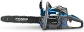 Hyundai kettingzaag 58cc - 2-takt easy-start benzine motor - 50 cm zwaardlengte - incl. extra ketting en opbergtas