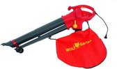 WOLF-Garten Elektrische bladblazer LBV 2600 E - motor 2600 Watt - opvangzak 50 liter - reductie ratio 10:1