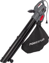 Powerplus POWEG9013 Elektrische bladblazer - Bladzuiger en -versnipperaar - 3300W - Blazen - Zuigen - Versnipperen - Incl. 40L opvangzak