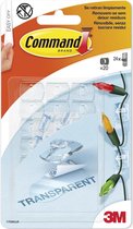 Bevestigingsstrip Command 3M 20 decoratie clips