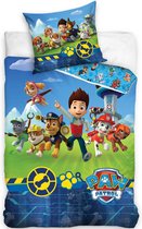 PAW Patrol Dekbedovertrek Team - Eenpersoons - 140 x 200 cm - Polyester