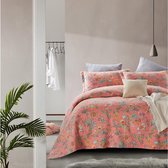 Dreamhouse Lauren - Bedsprei - 260x250 + 2 kussenslopen 60x70 - Roze