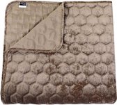 Unique Living | Bedsprei Peggy 240x280cm taupe