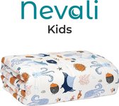 Nevali® Verzwaringsdeken Kind 3 KG - 7-laags design - Verzwaarde Deken - Weighted Blanket - Zware Deken - Inclusief 2 jaar garantie - 100 bij 150 cm