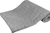 Lubna Home TV DEKEN Soft Single Blanket - Stone Grey 150x200cm Single Person. Vleermuis. Steengrijs