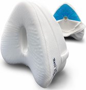 Best Life Orthopedisch Kniekussen Voor in Bed – Leg Pillow – Beenkussen – Zijslaapkussen – Slaapkussen Tussen Benen – Cooling Gel