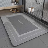 Luxe absorberende anti slip badmat - badkamer mat 40x60 - badkamer - douchemat