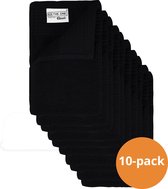 The One Gastendoek Black 10 stuks