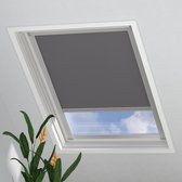 Dakraam Rolgordijn Trend Verduisterend Light Grey voor Velux: MK04