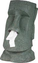 Rotary Hero®  Moai - Tissue Box Houder - Tissuehouder - Grijs