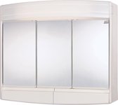 Differnz Topas-eco Spiegelkast- 3-deurs - Met verlichting