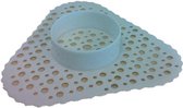 Urinal Mat from plastic for the Ecobug® urinal cap - white