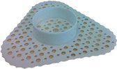 Urinal Mat from plastic for the Ecobug® urinal cap - white