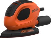 BLACK+DECKER Mouse BEW230-QS detailschuurmachine - 55W - incl. 6 schuurvellen