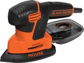 BLACK+DECKER Mouse KA2000 Detailschuurmachine -  110W - incl. accessoires en softbag