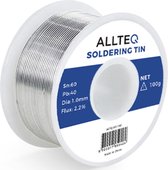 Soldeertin - Ø 0.6 mm - 100 gram - 60/40 - 2,2% Flux - Allteq