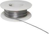 Soldeertin Soldeerdraad Ø 1mm 55 gram op rol tin met flux kern