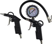 JBM Tools | Luchtdruk pistool / Bandenpomp + Spuitpistool | compressor accessoires