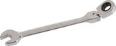 Silverline 245074 Steek-/ringratelsleutel met flexibele kop - 10mm