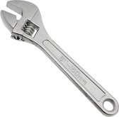 Moersleutel - Verstelbaar - Steeksleutel - Engelse sleutel - Zilver - 150 mm - Able & Borret