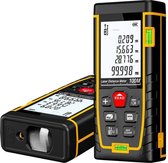 A&K Professionele Laser Afstandsmeter | 100 meter bereik | Gebruiksvriendelijk | Snelle Afstandsmeting | Incl. batterijen