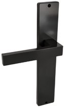 CeraniQ Deurklink Tema Black | Schild blind