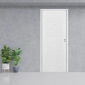 LIEDLINE - Wit Binnendeuren - Volledige deurset - Deurblad afmeting 72,5 x 203 cm, Deurset afmeting met deurkozijn: 77 x 205,5 CM