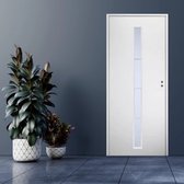 LLW, Wit Binnendeuren - Volledige deurset - Deurblad afmeting 91.5 x 203 cm, Deurset afmeting met deurkozijn: 96 x 205,5 CM