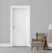 LAN - Wit Binnendeuren - Volledige deurset - Deurblad afmeting 82,5 x 203 cm, Deurset afmeting met deurkozijn: 87 x 205,5 CM