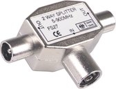 Coax splitter TV - 9.5(Female)-2x9.5(Male)