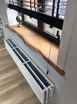 25 mm Eiken houten vensterbank BeGo "Mima" 30 cm diep x 250 cm lang wandplank Colibri ptmd plank planken