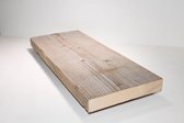 Steigerhouten plank, Steigerplank 100cm (2x geschuurd) | Steigerhout Wandplank | Steigerplanken | Landelijk | Industrieel | Loft | Hout |